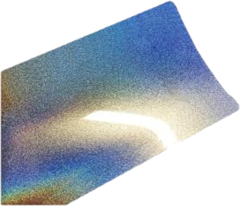 Covering Holographic metallic silver (SP1408H)