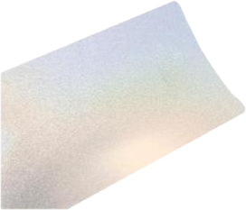 Covering Satin Holographic white (Matte) (SP1406H)