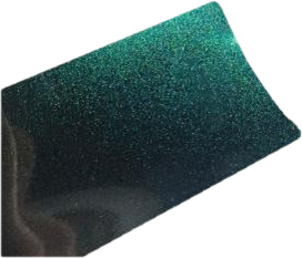 Covering Metal Black Green (Glossy) (M8804)