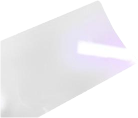 Covering White Irdescent purple (SP1504W)